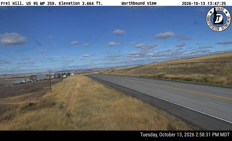 US-95 Frei Hill, view 1
