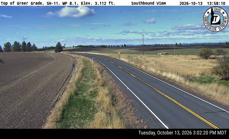 SH-11 Top of Greer Grade, view 2