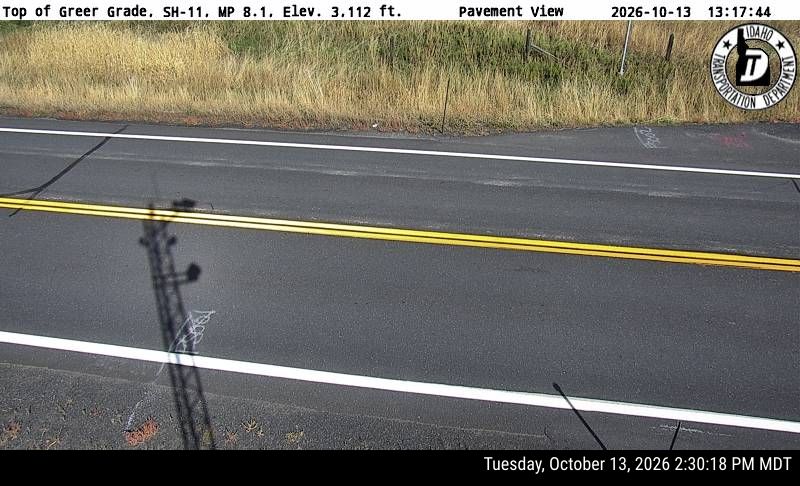 SH-11 Top of Greer Grade, view 3
