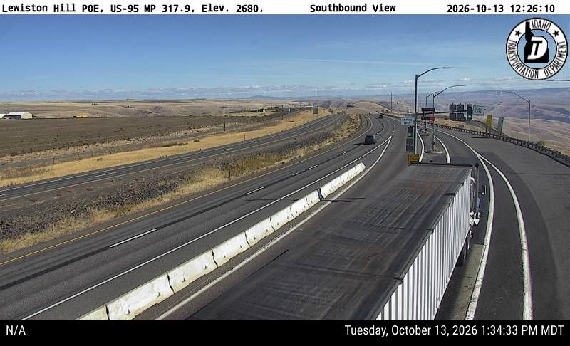 US-95 Lewiston Hill, view 3