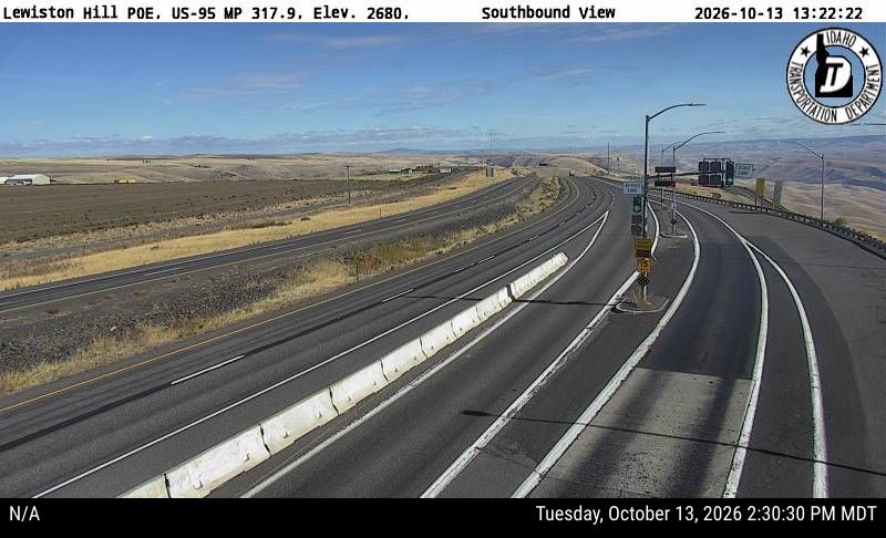 US-95 Lewiston Hill, view 3