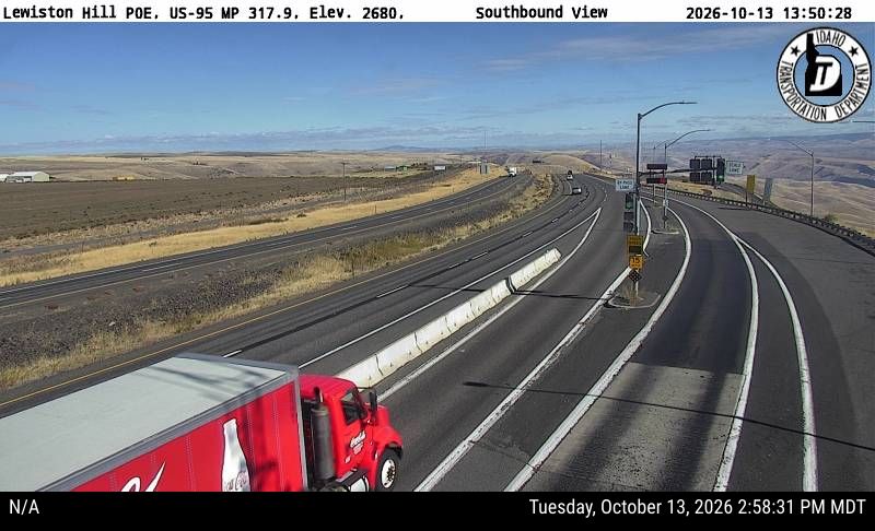US-95 Lewiston Hill, view 3