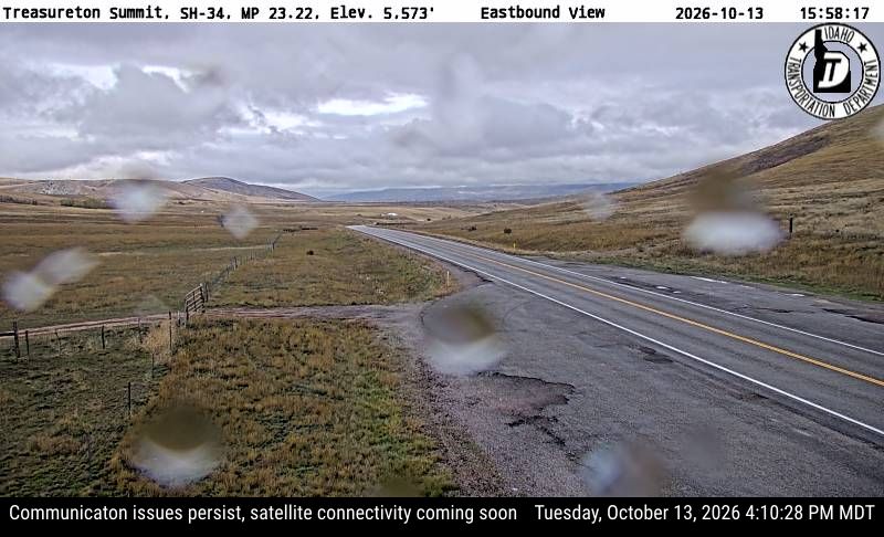 SH-34 Treasureton Summit, view 1