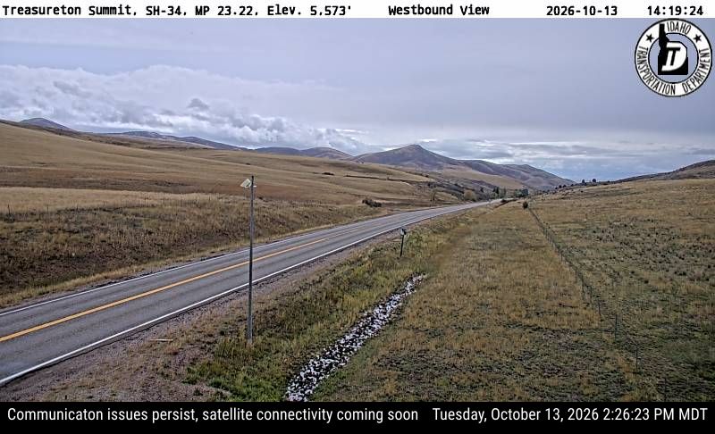 SH-34 Treasureton Summit, view 3