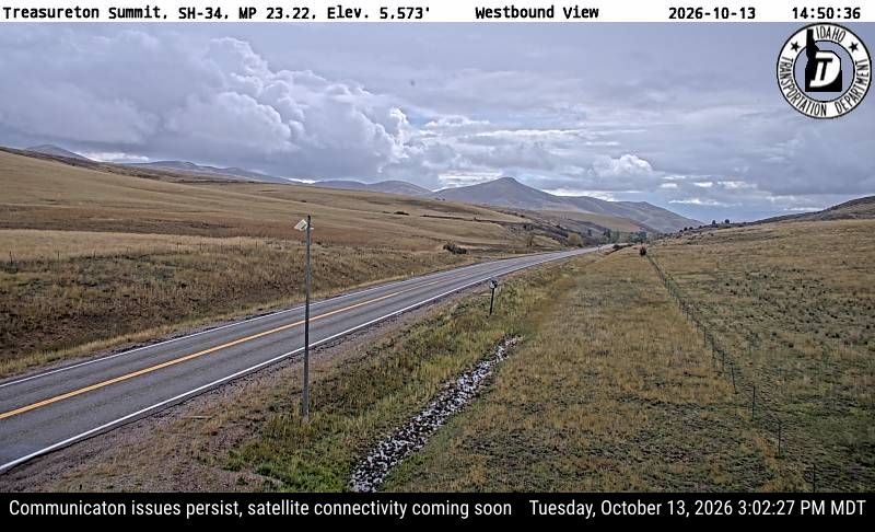SH-34 Treasureton Summit, view 3