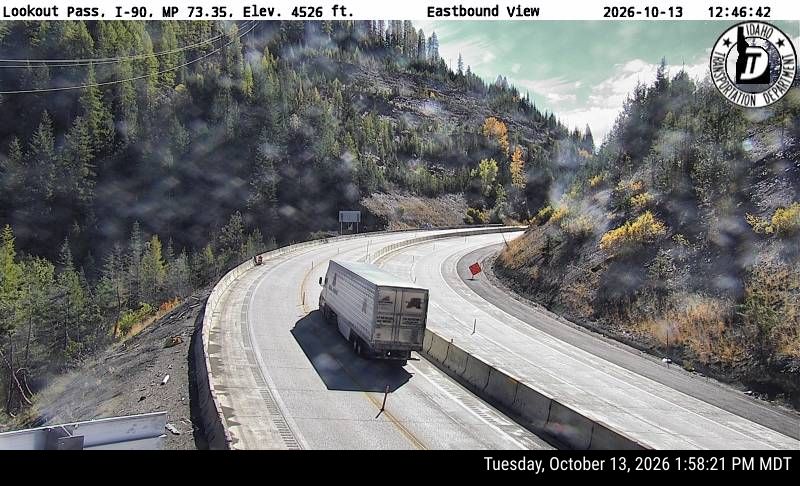 I-90 Lookout Pass, view 1