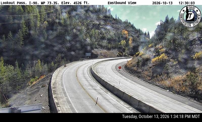 I-90 Lookout Pass, view 1