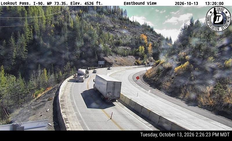 I-90 Lookout Pass, view 1
