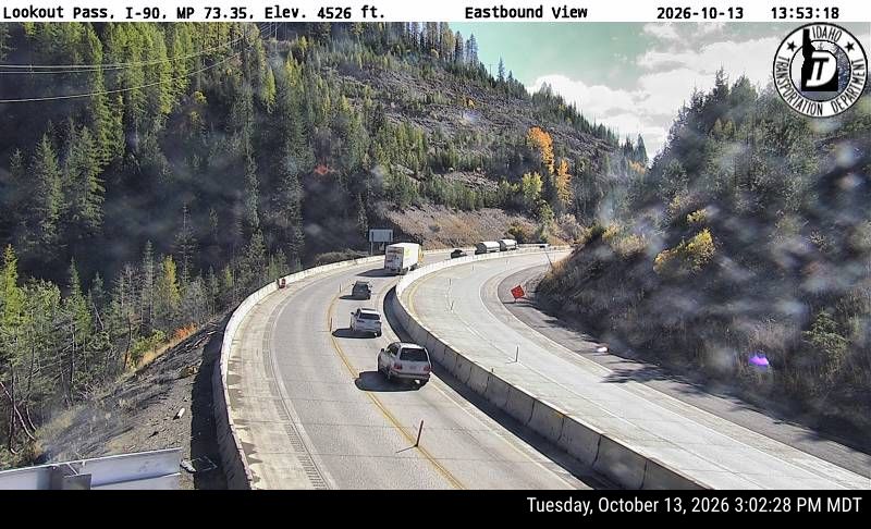 I-90 Lookout Pass, view 1