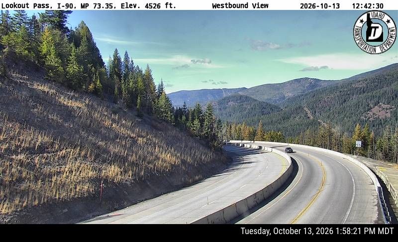 I-90 Lookout Pass, view 2