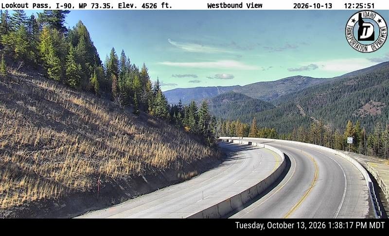 I-90 Lookout Pass, view 2