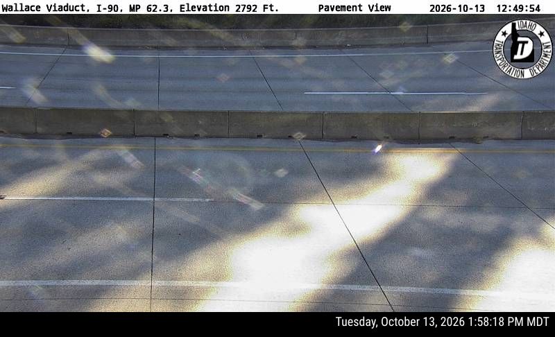 I-90 Wallace, view 2