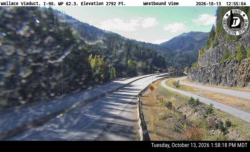 I-90 Wallace, view 3
