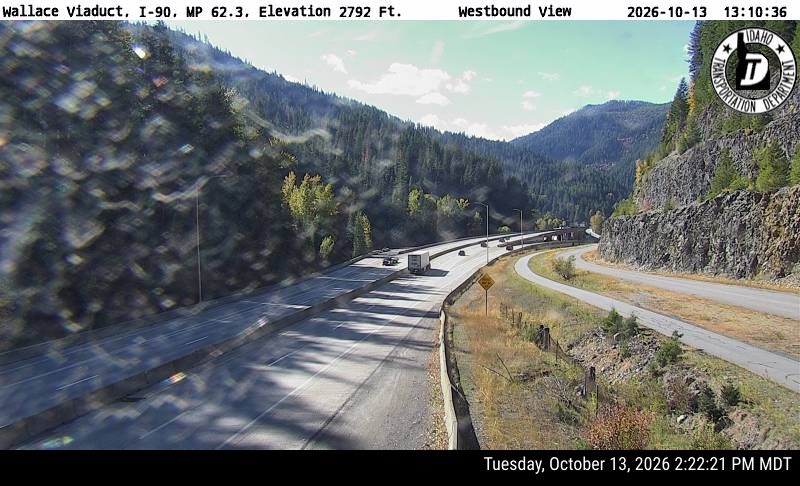 I-90 Wallace, view 3