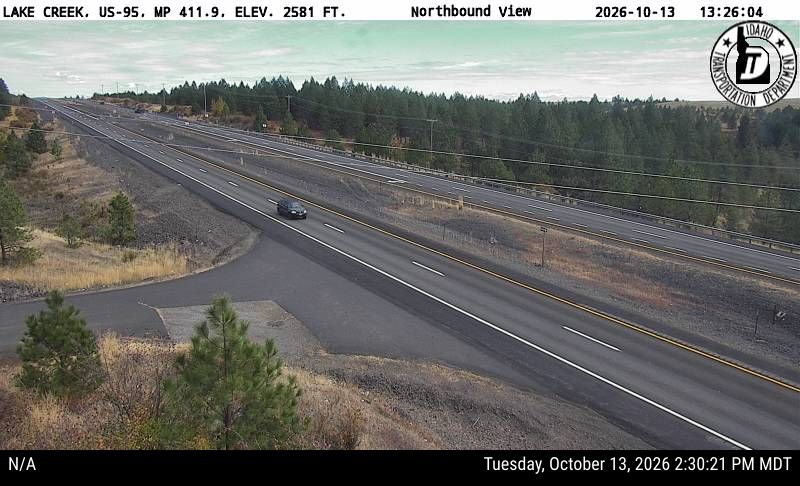 US-95 Lake Creek, view 1