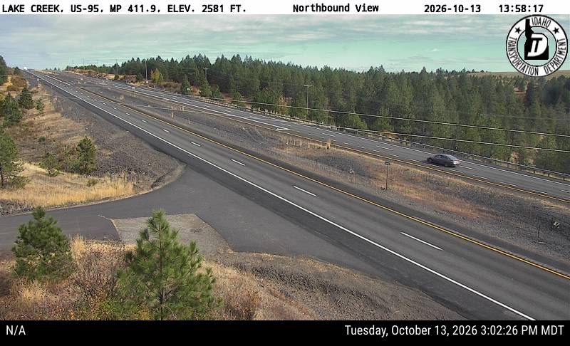 US-95 Lake Creek, view 1