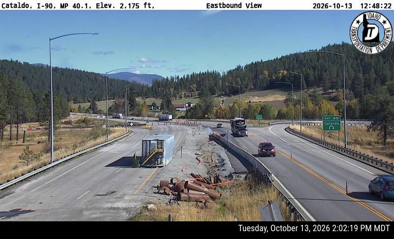 I-90 Cataldo, view 1