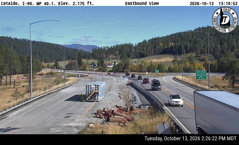 I-90 Cataldo, view 1