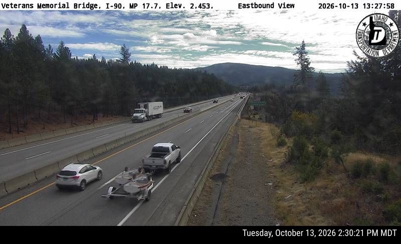 I-90 Veterans Memorial Bridge, view 1