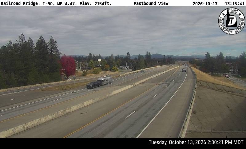 I-90 Railroad Bridge, view 1