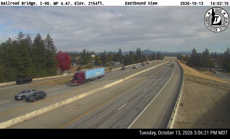 I-90 Railroad Bridge, view 1