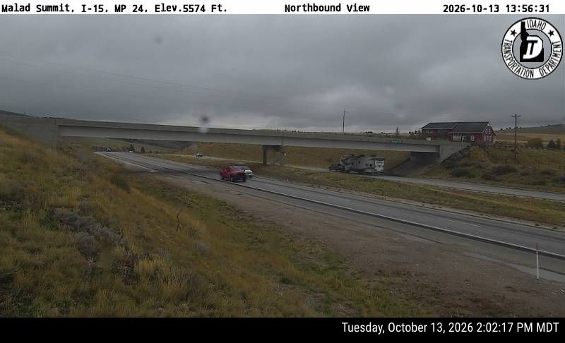 I-15 Malad Summit, view 1