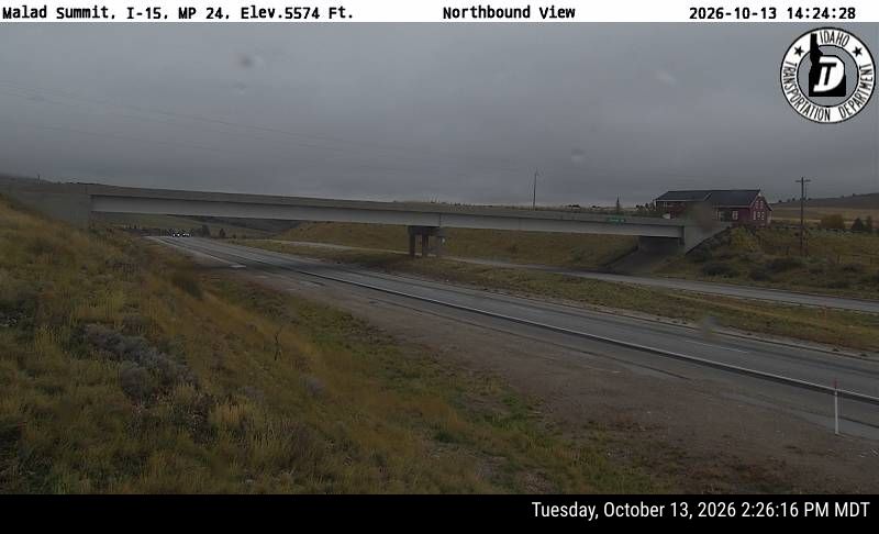 I-15 Malad Summit, view 1
