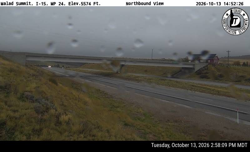 I-15 Malad Summit, view 1