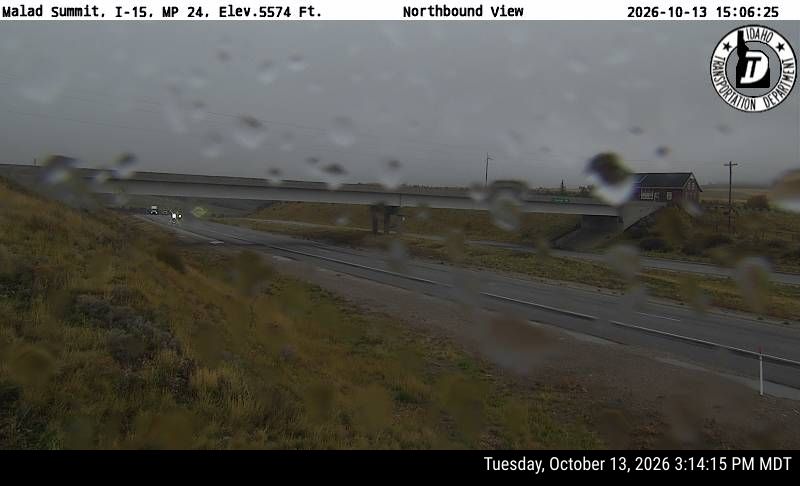 I-15 Malad Summit, view 1