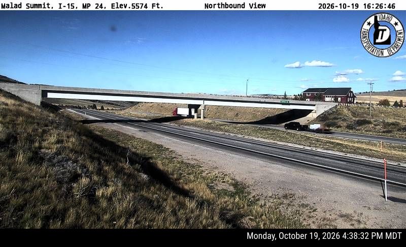 I-15 Malad Summit, view 1