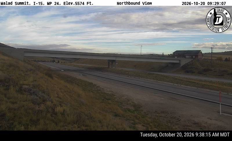 I-15 Malad Summit, view 1