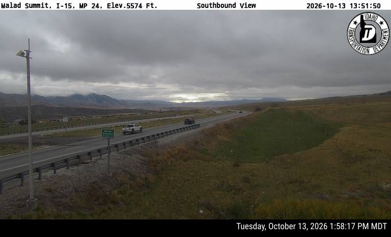 I-15 Malad Summit, view 3