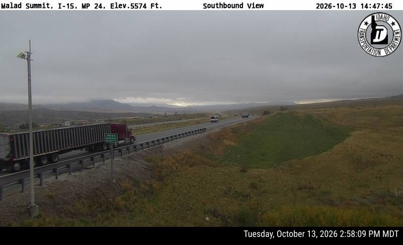 I-15 Malad Summit, view 3