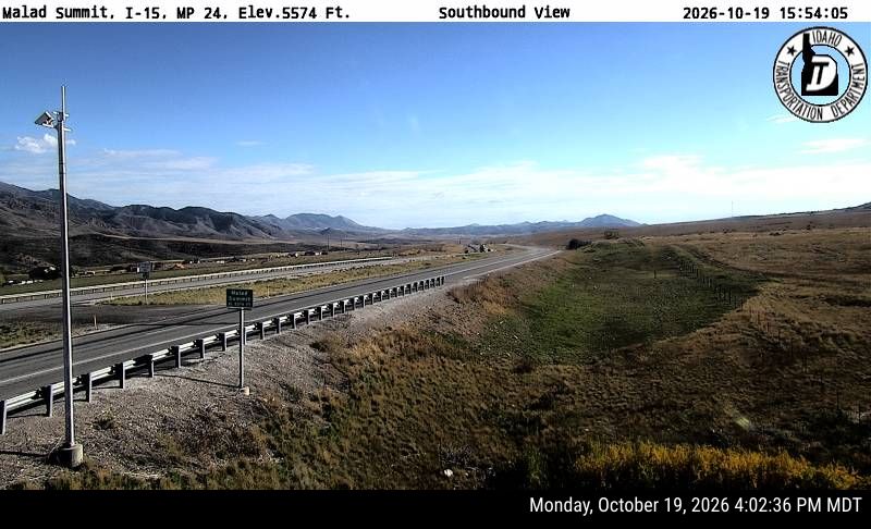 I-15 Malad Summit, view 3