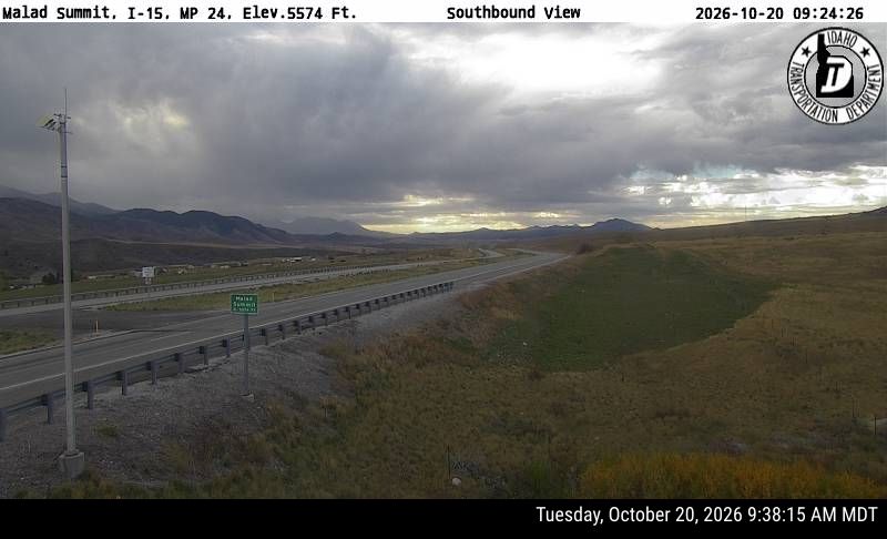 I-15 Malad Summit, view 3