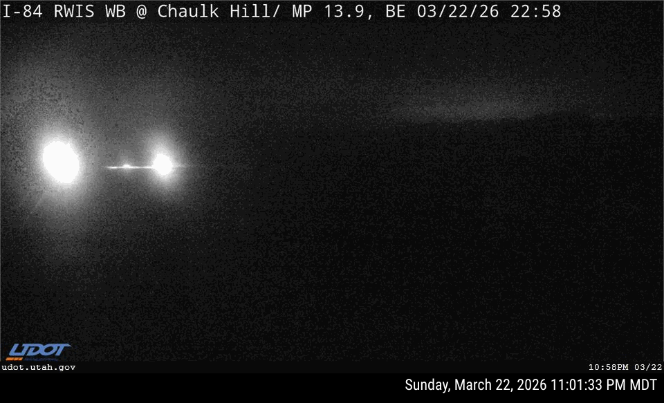 Local Chaulk Hill, UT live webcam