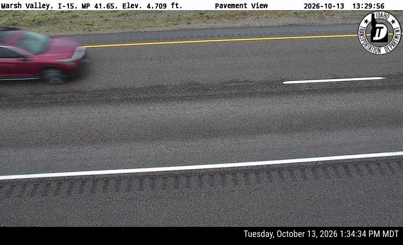 I-15 Marsh Valley, view 2