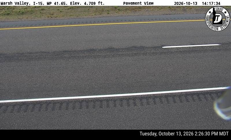 I-15 Marsh Valley, view 2