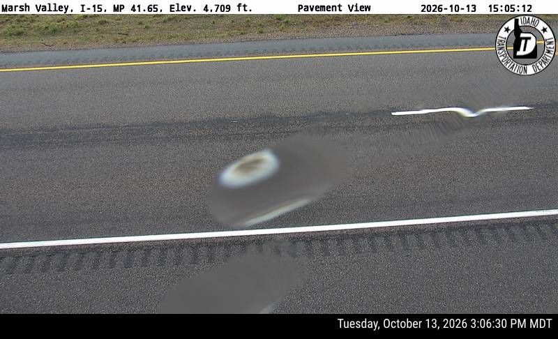 I-15 Marsh Valley, view 2