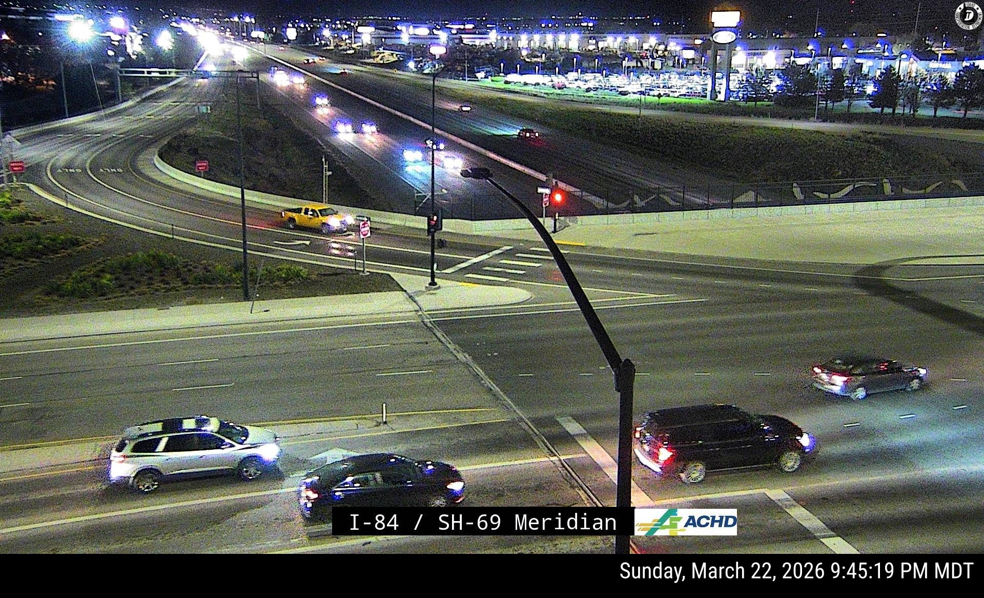 I-84 Meridian Rd live webcam