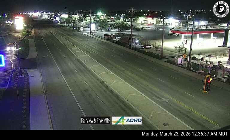 Fairview & Five Mile live webcam