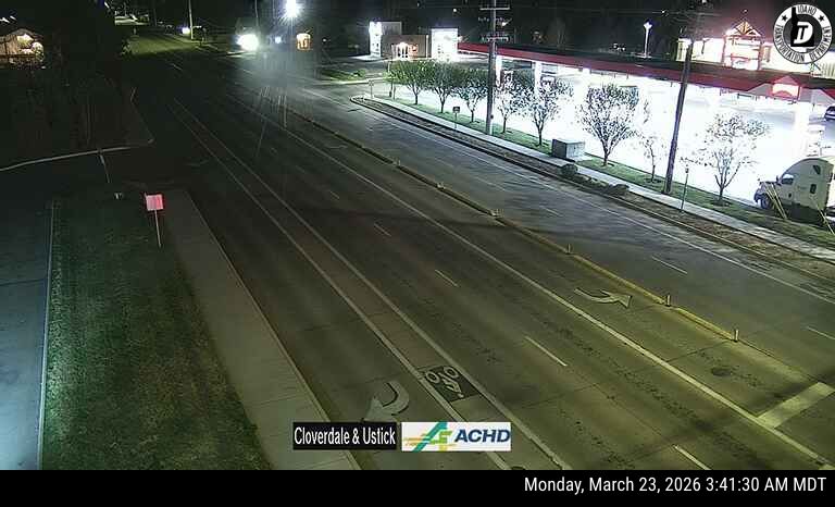 Cloverdale & Ustick live webcam