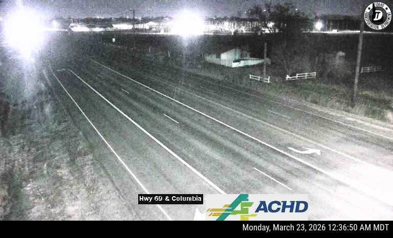 SH-69 & Columbia Rd live webcam