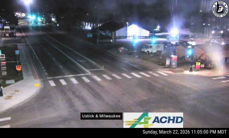 Ustick & Milwaukee live webcam