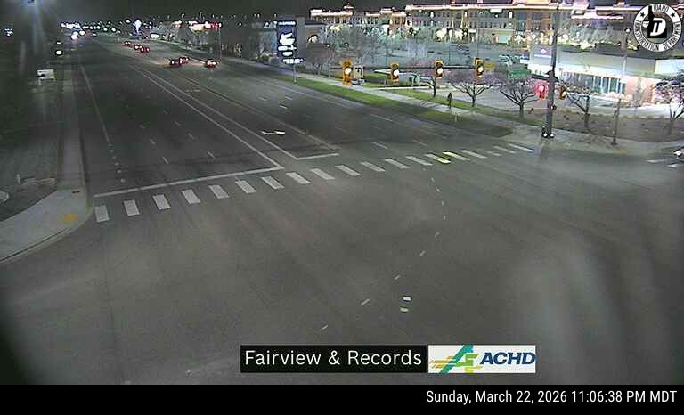 Fairview & Records live webcam