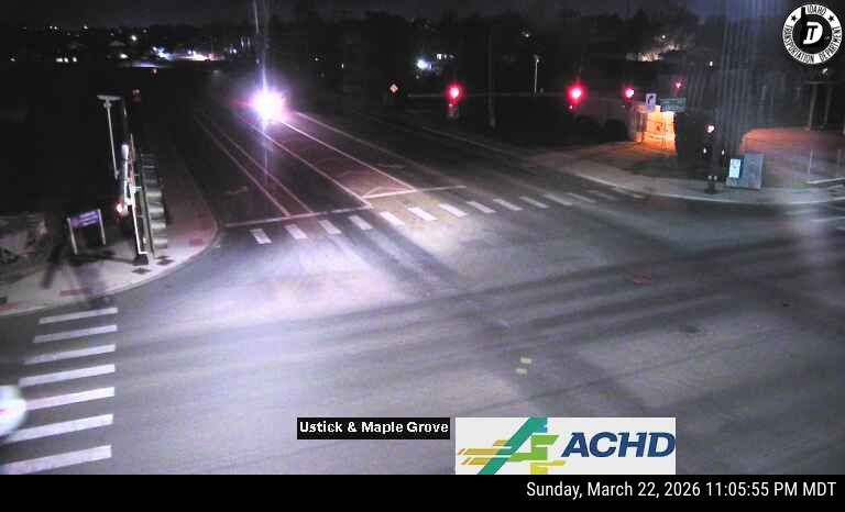 Ustick & Maple Grove live webcam