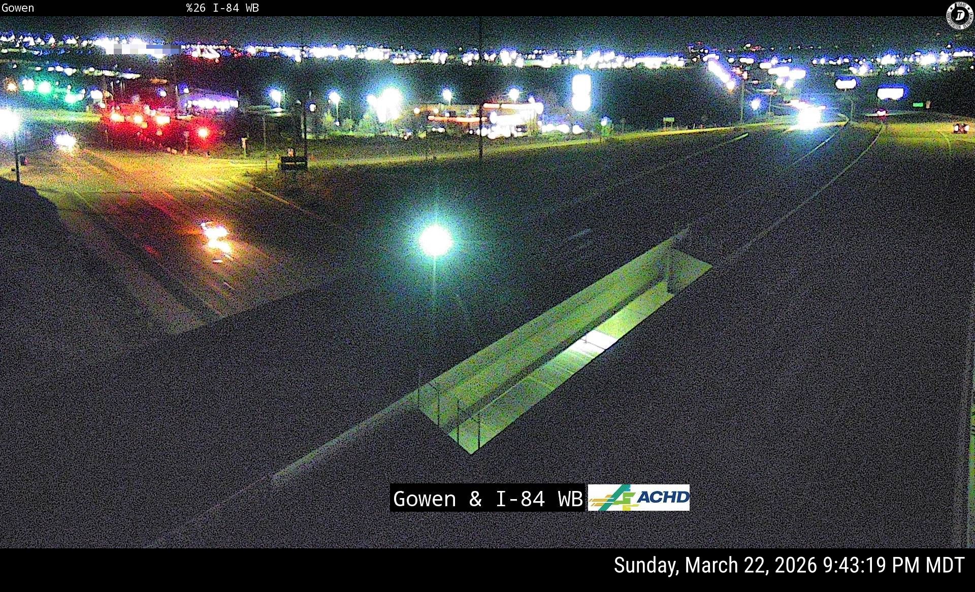 I-84 & SH-21 live webcam