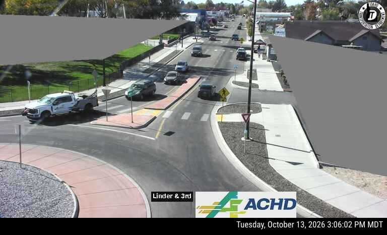 SH-69 Main & 3rd Linder Roundabout