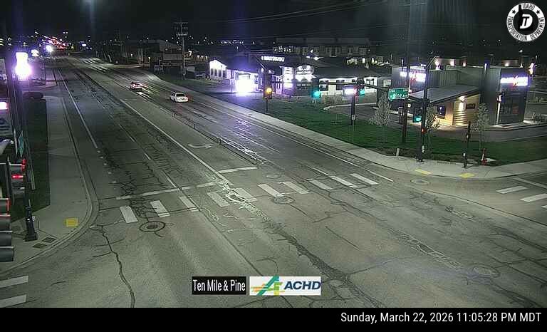 Pine & Ten Mile live webcam
