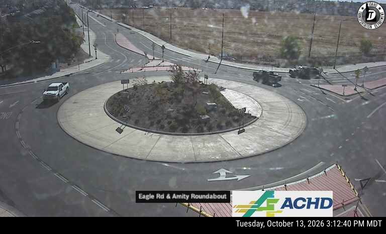 Eagle Rd & Amity Roundabout